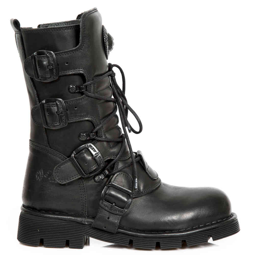 New Rock - M.1473-S49 Bottes - Noir